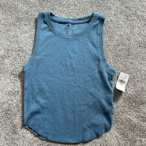 American Eagle Outfitters Teal Tank Top